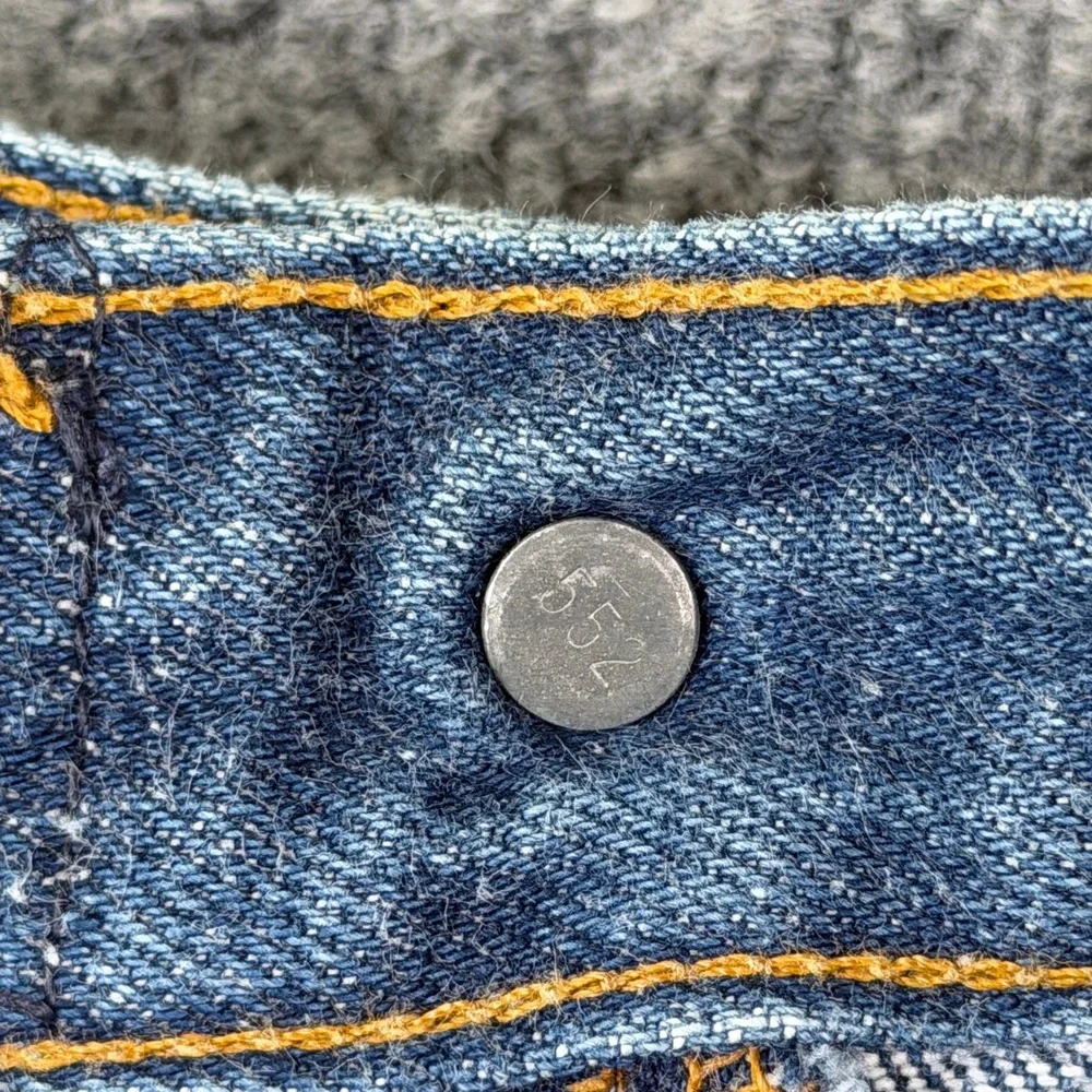 VTG 80s Levis 501 Jeans Mens FITS 34x34 Blue Faded Denim STF 0000 Made in USA